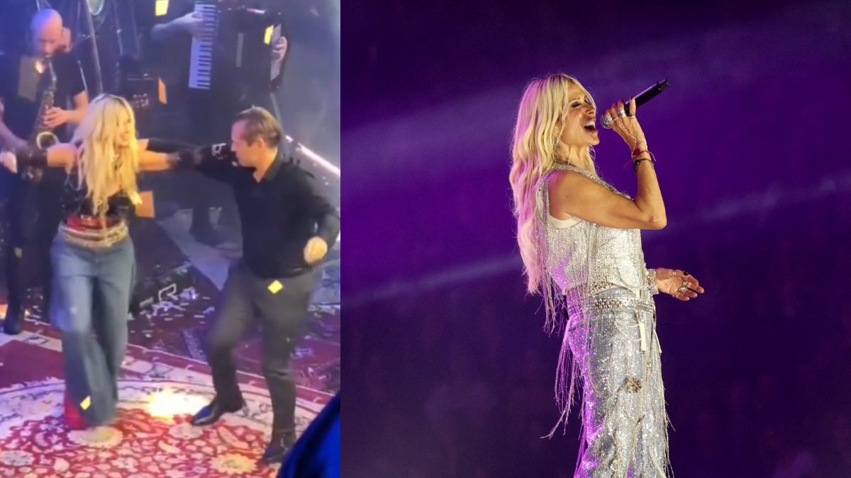 Η Άννα Βίσση στη σκηνή