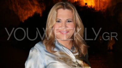 Η Δέσποινα Μοιραράκη σε βραδινή της έξοδο