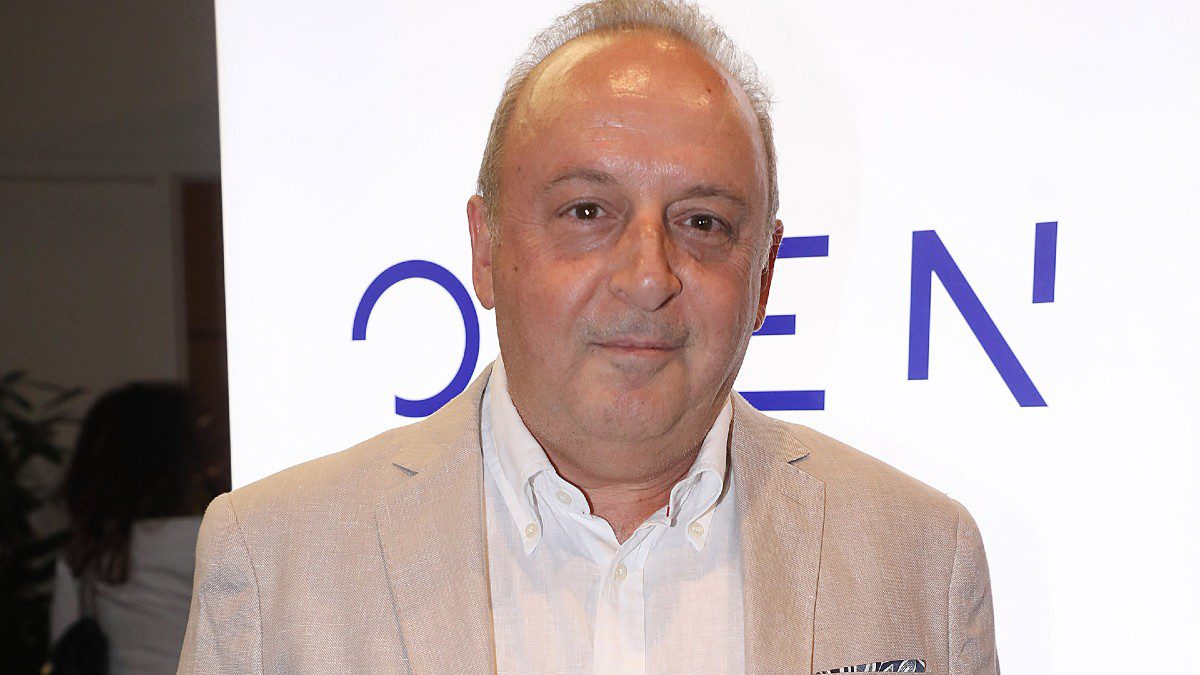 Ο Δημήτρης Καμποράκης σε εκδήλωση.