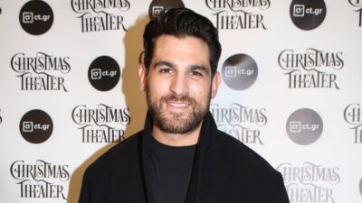 Ο Ετεοκλής Παύλου σε κοσμικό event.