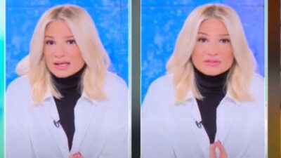 Η Φαίη Σκορδά στο Buongiorno