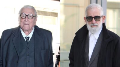 Ο Πέτρος Φιλιππίδης και ο Κώστας Βουτσάς (κολάζ)