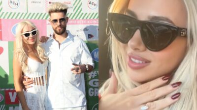 Ο Fy και η Αλεξία Κεφαλά και η ίδια με το μονόπετρο στο χέρι