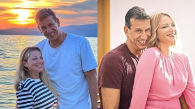 Η Νάνσυ Ζαμπέτογλου και ο Νάσος Γαλακτερός αγκαλιά