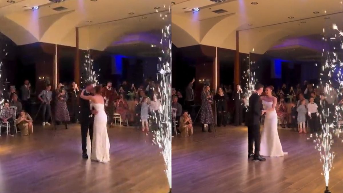 Ο πρώτος χορός στον γάμο του Γιάννη Κωνσταντέλια