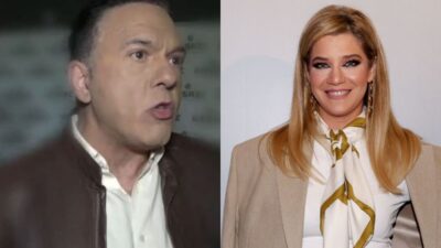 Ο Ποσειδώνας Γιαννόπουλος και η Τζένη Θεωνά.