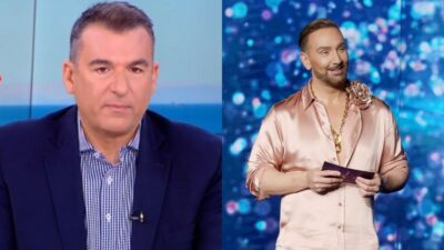 Ο Γιώργος Λιάγκας και ο Νίκος Κοκλώνης στο Πρωινό.