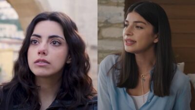 Η Ειρήνη και η Νάνσυ στην Γη της ελιάς