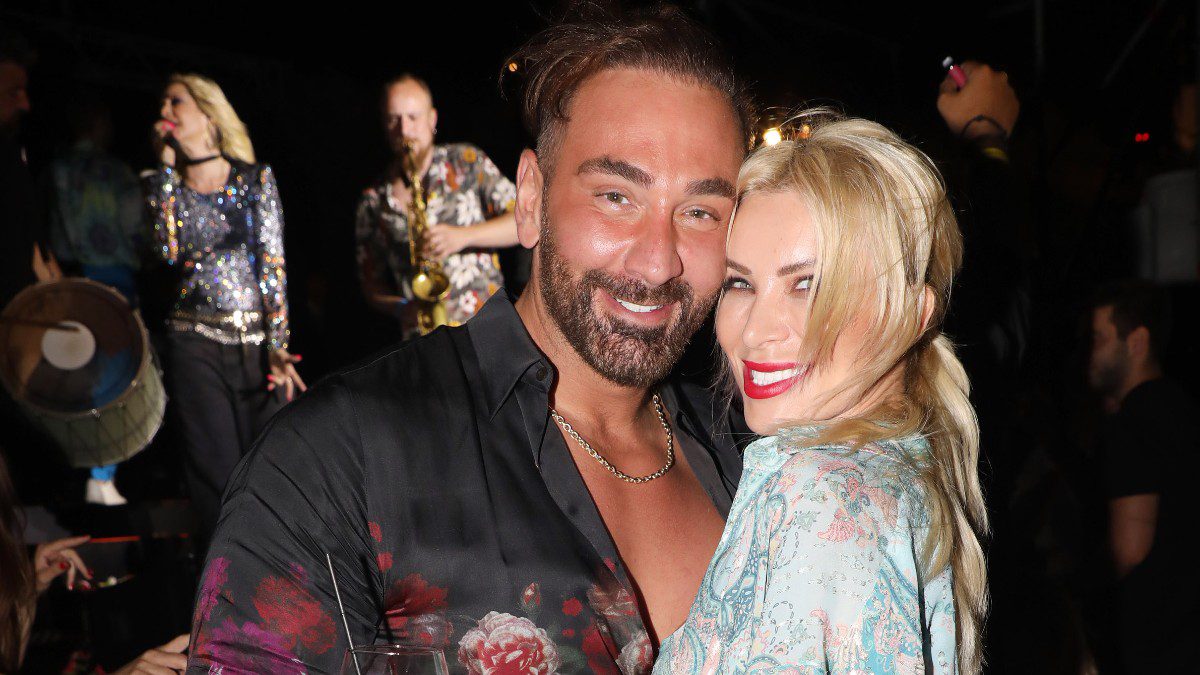 Η Κατερίνα Καινούργιου και ο Νίκος Κοκλώνης σε κοινή τους έξοδο