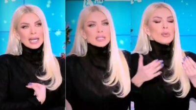 Η Κατερίνα Κανιωούργιουυ εξαλλη στο πλατό του alpha