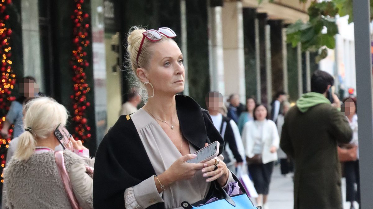 Η Κατερίνα Γκαγκάκη στο κέντρο της Αθήνας