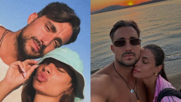 Ο Σάκης Κατσούλης και η Μαριαλένα Ρουμελιώτη αγκαλιά