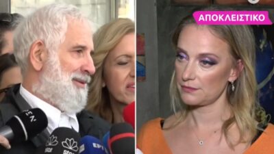 Η Λένα Δροσάκη και ο Πέτρος Φιλιππίδης