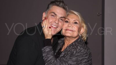 Ο Αντώνης Λουδάρος με την Μαρινέλλα
