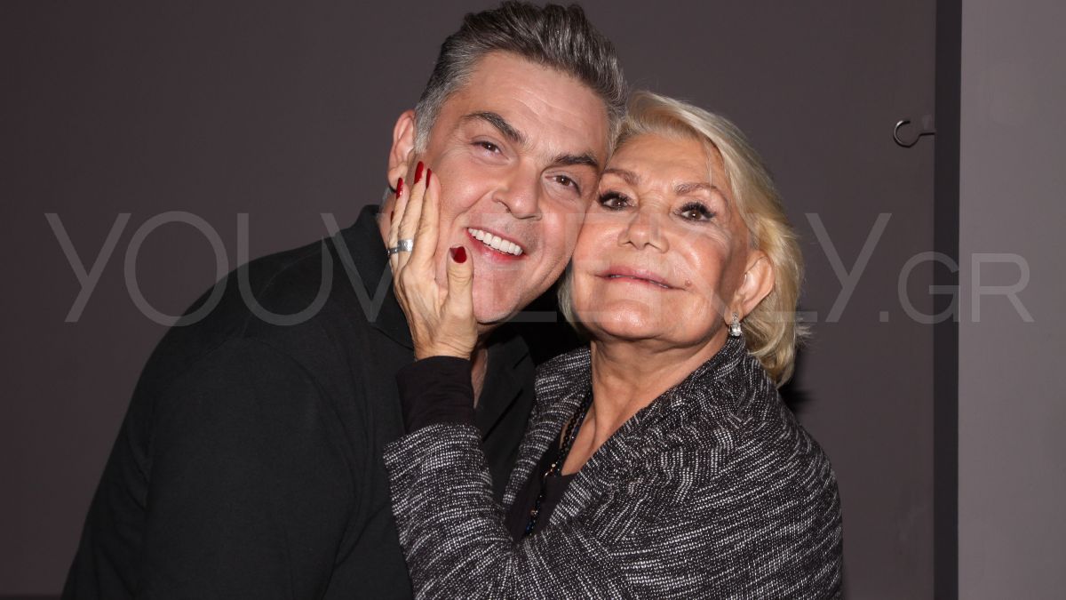 Ο Αντώνης Λουδάρος με την Μαρινέλλα