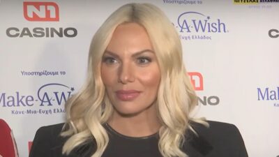 Η Ιωάννα Μαλέσκου στην καμερα του αλφα