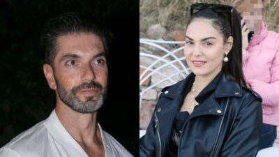 Ο Σπύρος Μαρτίκας και η Βρισηίδα Ανδριώτου