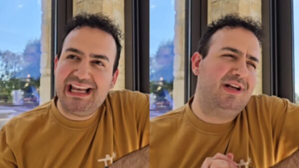 Ο Μαυρίκιος Μαυρικίου στο σπίτι του στη Λευκωσία