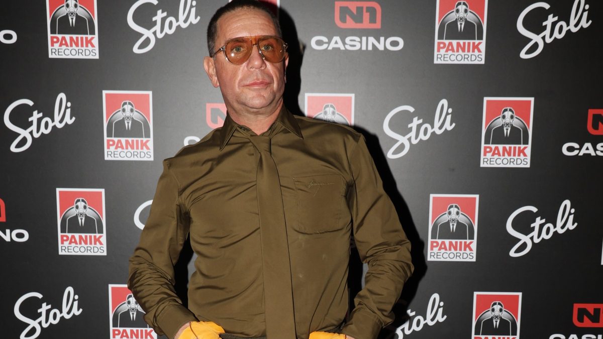 O Γιώργος Μαζωνάκης σε εκδήλωση