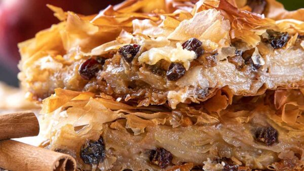 Νηστίσιμη μηλόπιτα