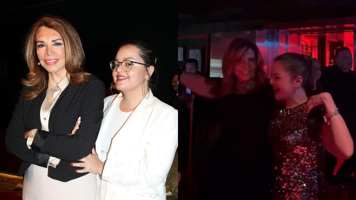 Η Μιμή Ντενίση αγκαλιά με την κόρη της