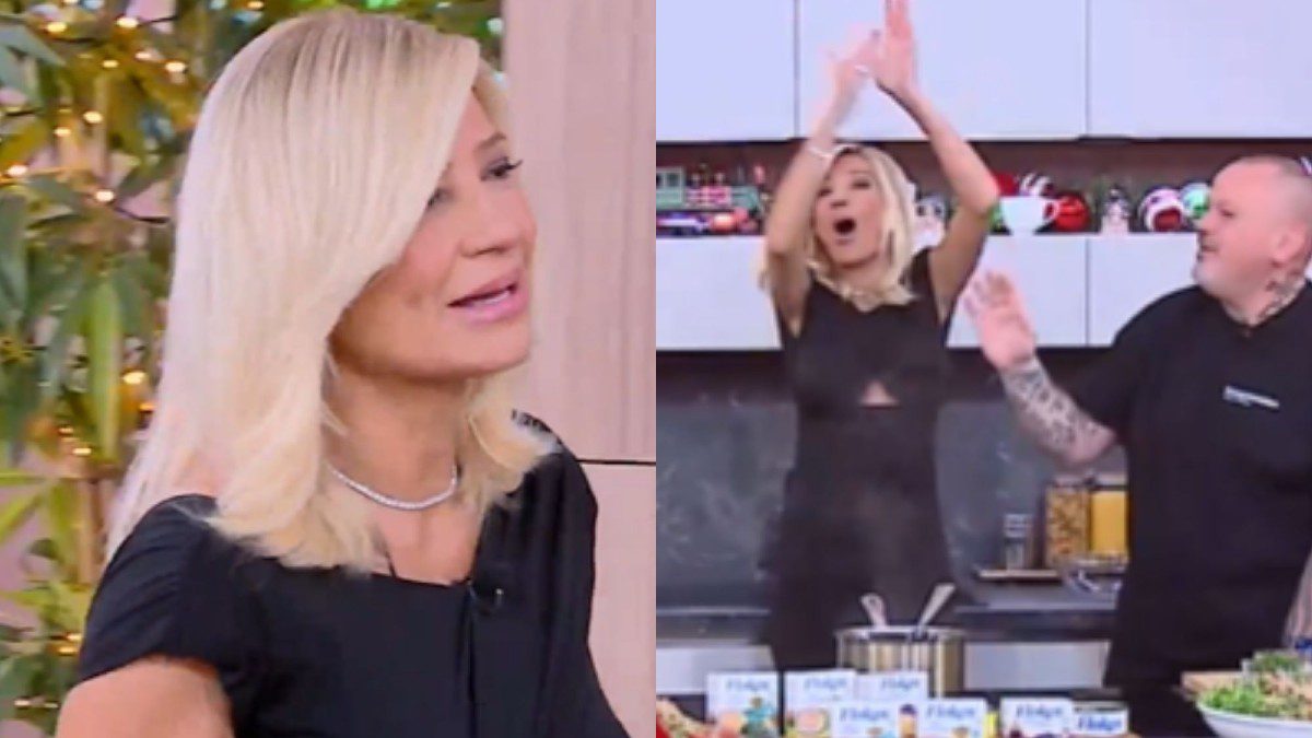 Η Φαίη Σκορδά στο Buongiorno.