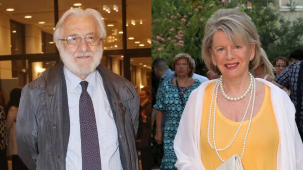 Ο Γιάννης Σμαραγδής και η Έλενα Ακρίτα