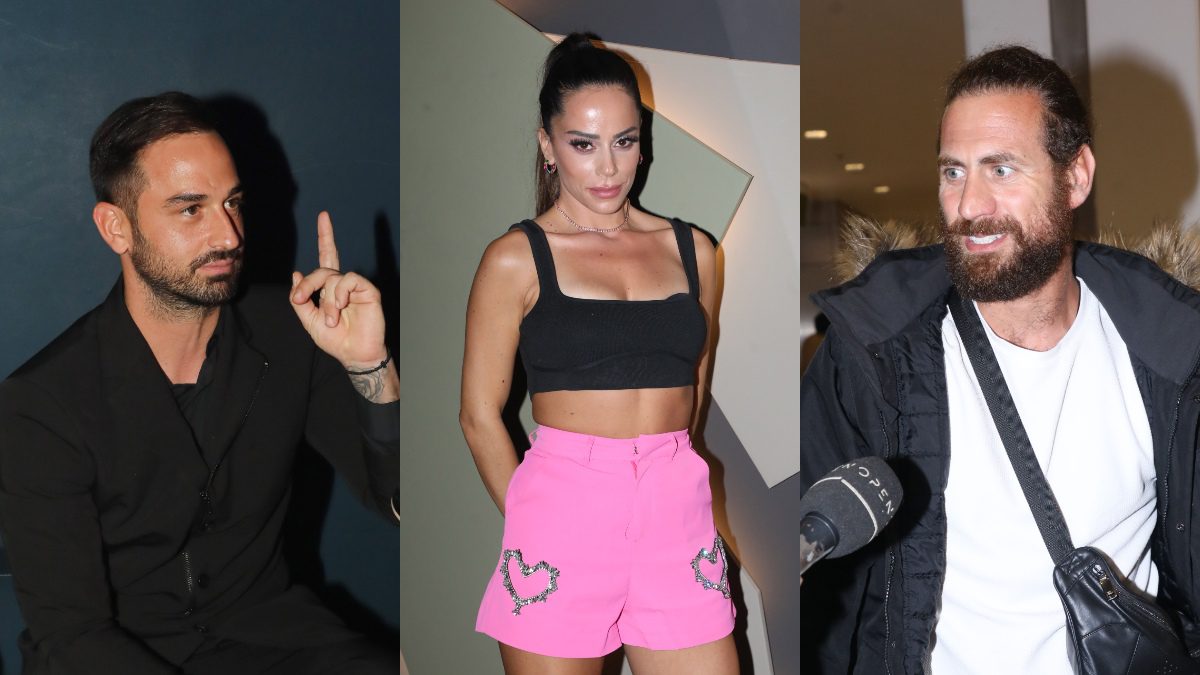 Ο Άρης Σοϊλέδης, η Μαρία Αντωνά και ο Κώστας Παπαδόπουλος