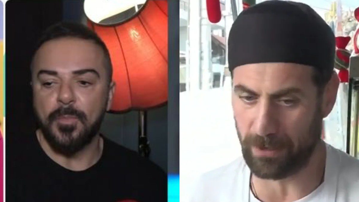 Ο Τριαντάφυλλος και ο Κώστας Παπαδόπουλος