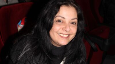 Η Βασιλική Ανδρίτσου σε βραδινή έξοδο