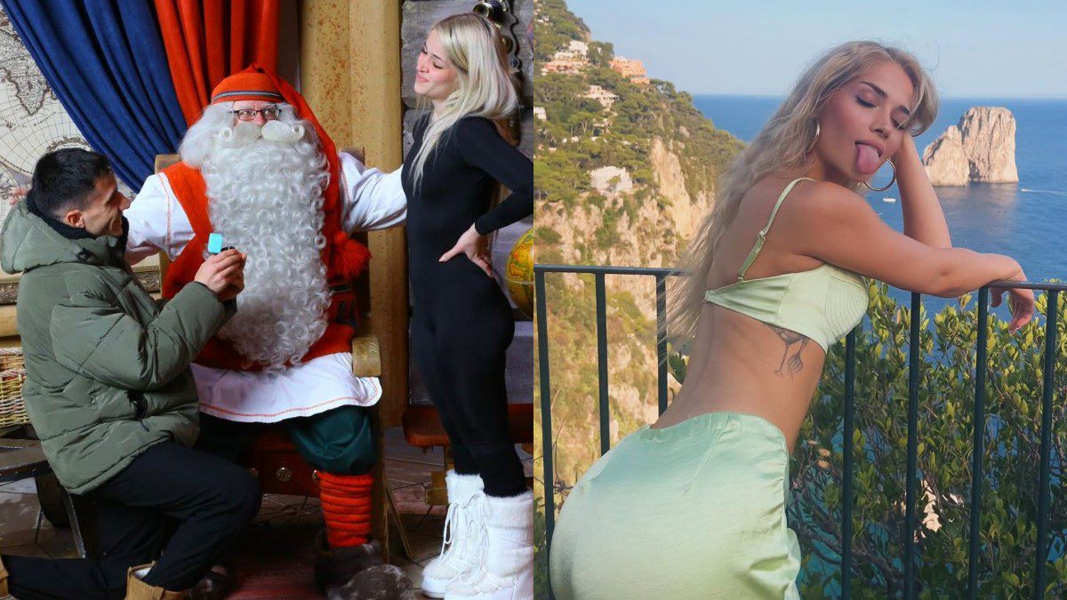 Ο Φειδίας Παναγιώτου με τη σύντροφό του