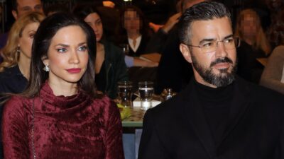 Η Κατερίνα Γερονικολού και ο Γιάννης Τσιμιτσέλης