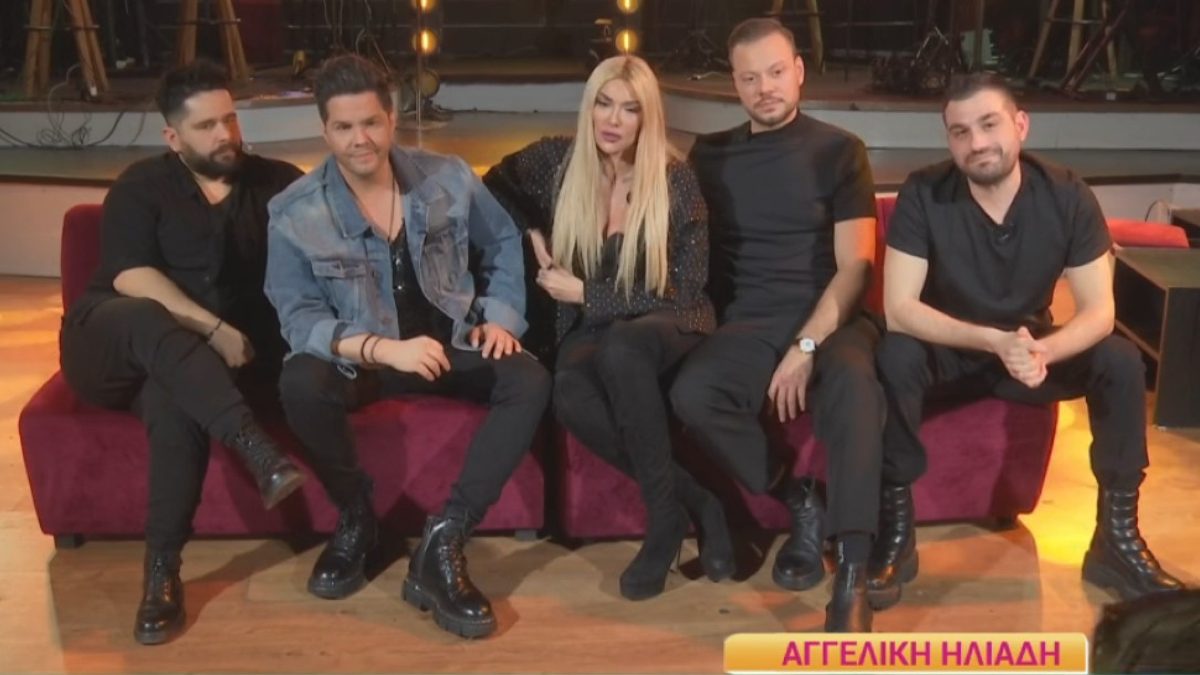 Η Αγγελική Ηλιάδη στην κάμερα του Happy Day