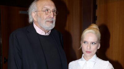 Ο Αλέξανδρος Λυκουρέζος και η Τζένη Οικονόμου σε κοινή τους έξοδο.