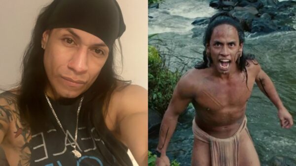 O Ρούντι Γιάνγκμπλαντ που πρωταγωνίστησε στην ταινία apocalypto