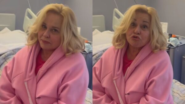 Η Μπέσσυ Αργυράκη στο Νοσοκομείο.