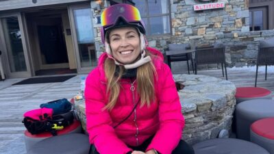 Η Μαριέττα Χρουσαλά σε ταξίδι της