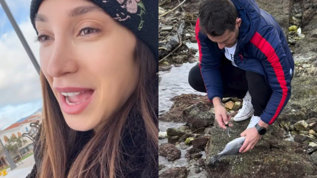 Η Δήμητρας Βαμβακούση και ο Γιώργος Αγγελόπουλος στο Instagram.