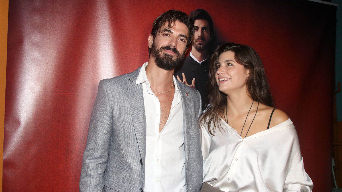 Ο Δημήτρης Γκοτσόπουλος και η Δανάη Παππά σε δημόσια έξοδο