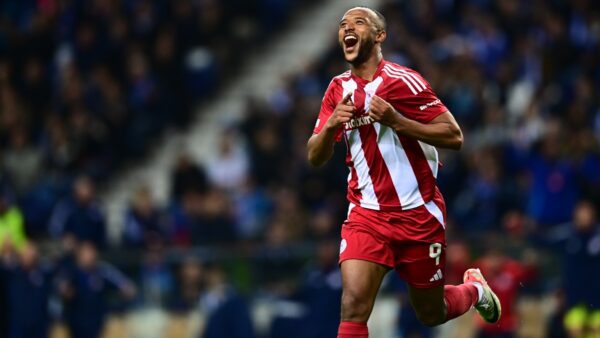 Ο Ελ Κααμπί στον Αγώνα Ολυμπιακός Πόρτο