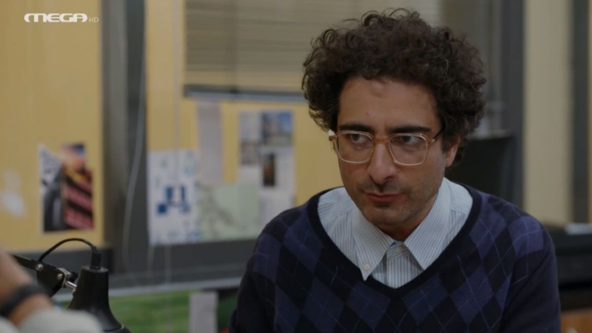 Σκηνή με τον Φισφή από την σειρά Έχω παιδιά