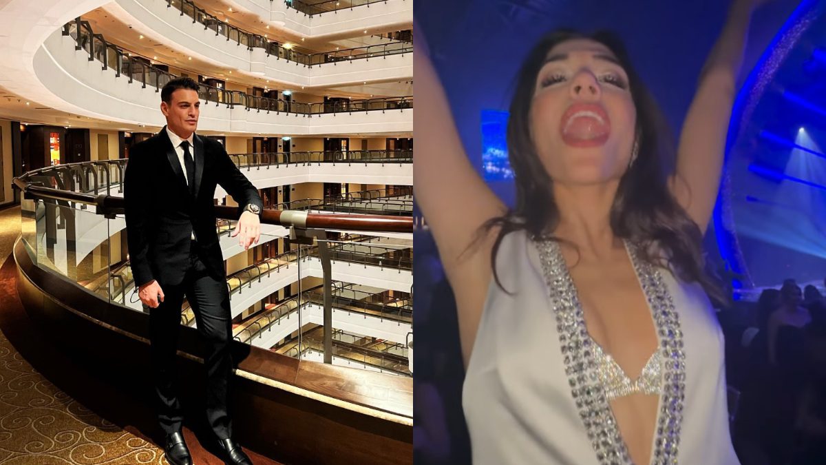 Ο Δημήτρης Φιντιρίκος και η Μελίνα Νικολαΐδη