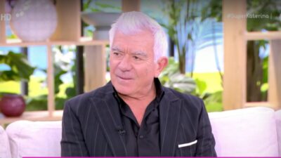 ο Γιώργος Γιαννόπουλος στο πλατό του αλφα