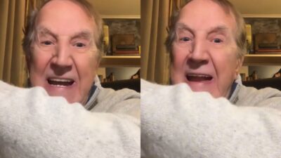 Ο Γιώργος Κωνσταντίνου στο TikTok.