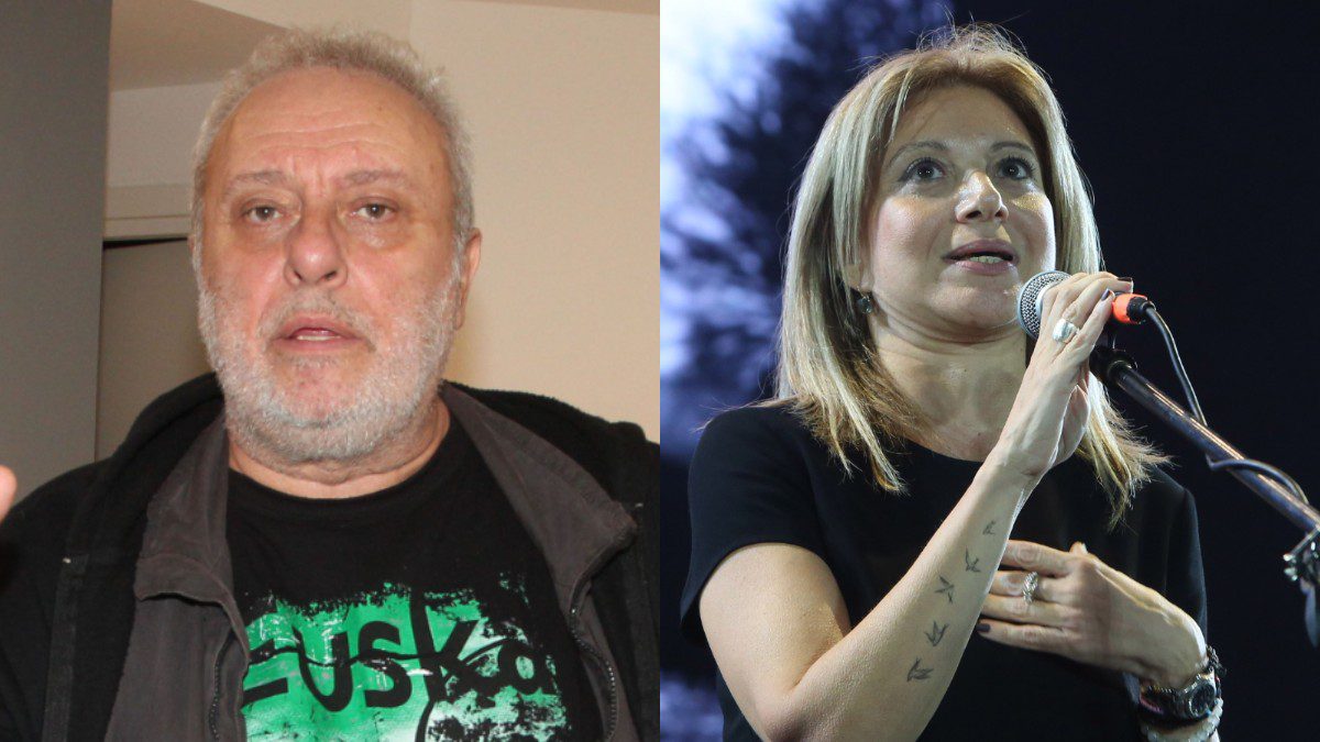 Ο Γρηγόρης Ψαριανός και η Μαρία Καρυστιανού