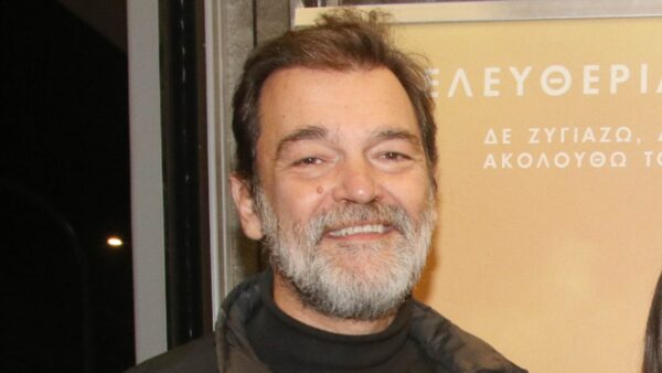 o Κωνσταντίνος Καζάκος σε έξοδό του