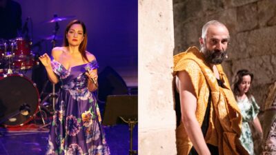 Η Ελένη Καρακάση και ο Άρης Σερβετάλης