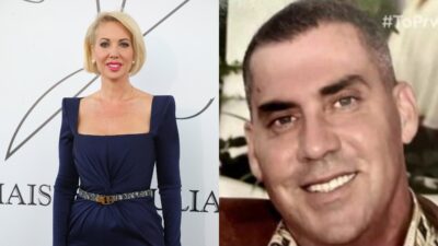 Η Κατερίνα Μονογυίου και ο Τζώρτζης Μονογυίου.