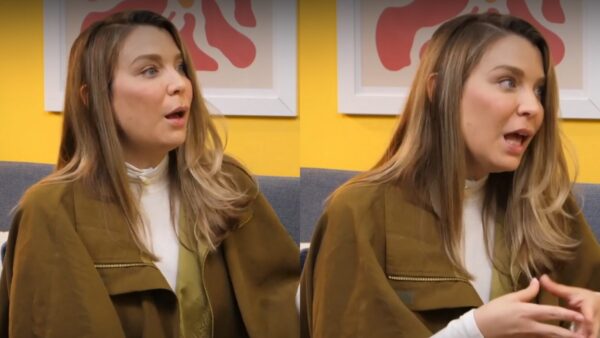 H Κατρίνα Τσάνταλη στο πλατό του Μαμά Δες