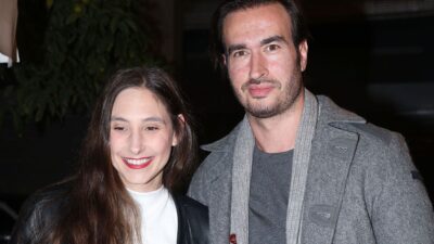 Ο Κωνσταντίνος Μαγκλάρας και η Φωτεινή Αθερίδοθ σε κοινή τους εμφάνιση.